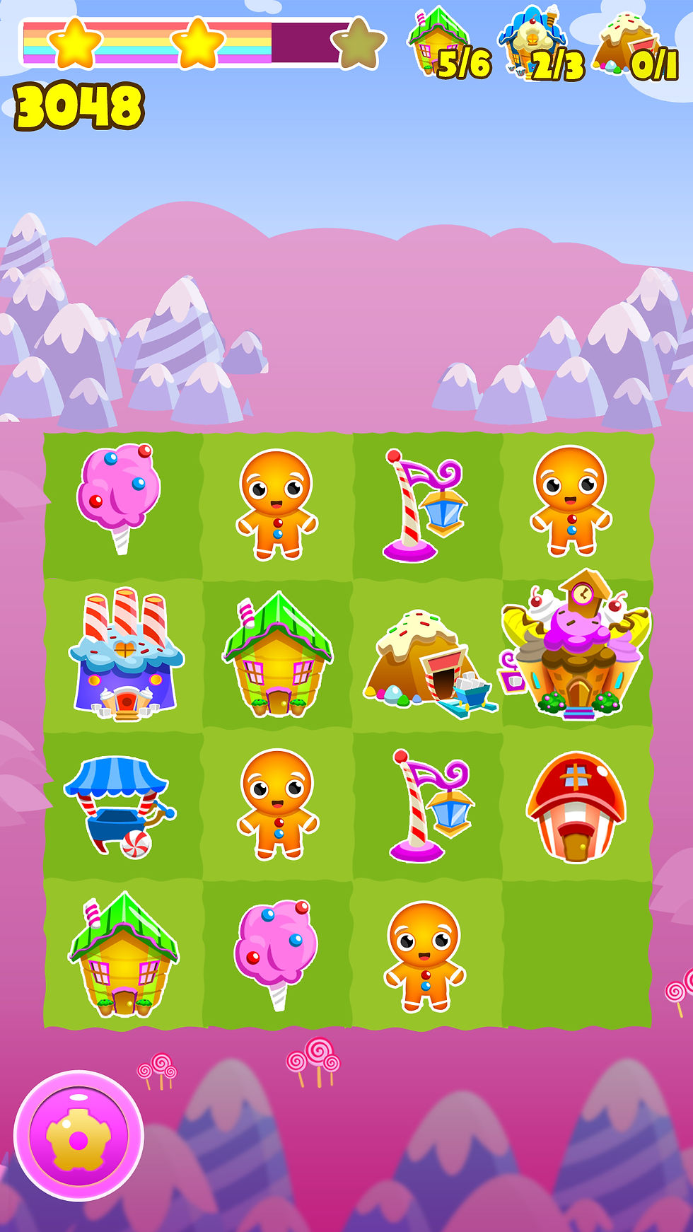 CandyTown Game Screen