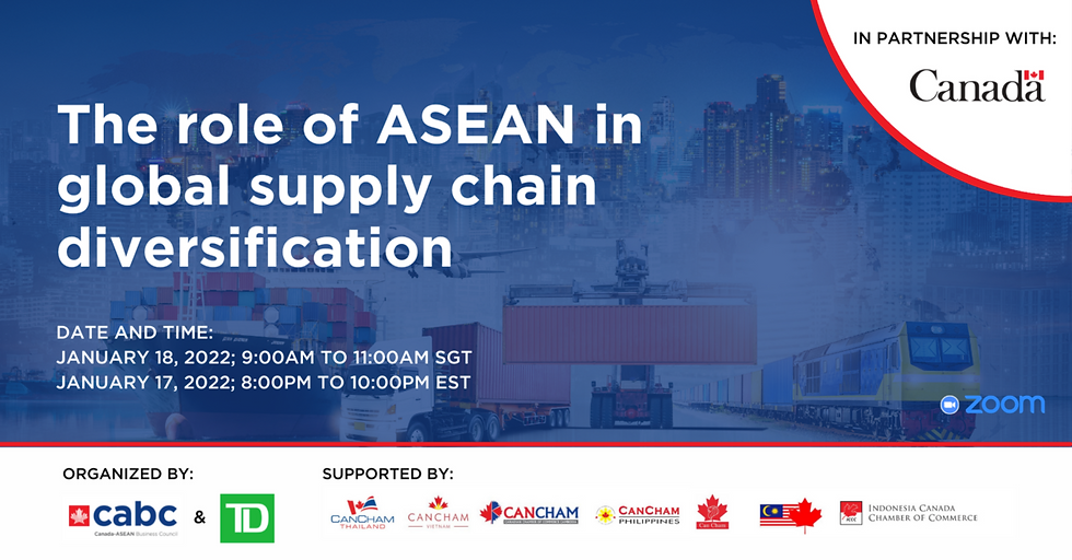 The Role of ASEAN in Global Supply Chain Diversification