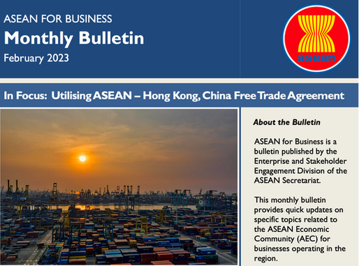 ASEAN for Business – Utilising ASEAN – Hong Kong, China Free Trade Agreement