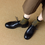Thumbnail: Calf leather brogue lacing shoes