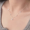 Thumbnail: 925 silver butterflies , beads & flower necklace