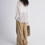 Thumbnail: Crochet floral tencel white mid length shirt