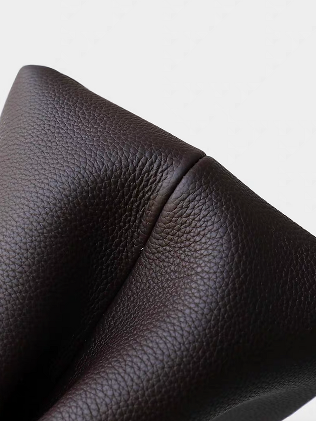 Grain calf leather thin buckle strap shoulder + handle totebag 15