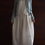 Thumbnail: Lyocell line ivory buttoned camisole + Elastocated contour A shape lined skirt