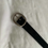 Thumbnail: Curved buckle calf leather belt