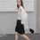 Thumbnail: Lyocell linen ruffled drawstring lined shorts