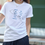 Thumbnail: White cotton doves crewneck print tee