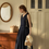 Thumbnail: Ruffled trim V neck side pockets sleeveless A line dress
