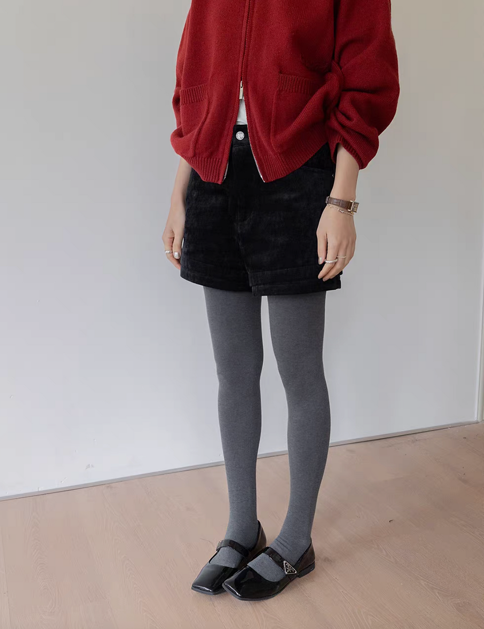 Thumbnail: Valour high waisted pleated shorts