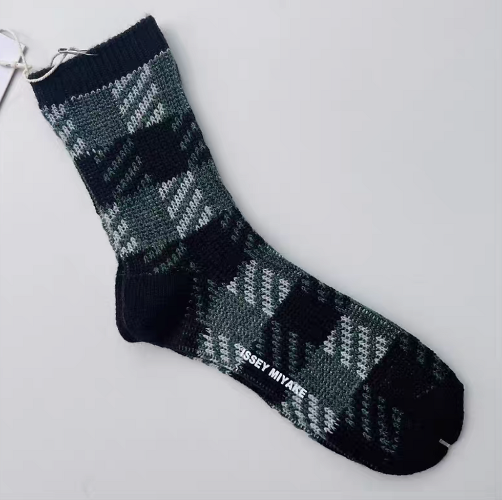 Thumbnail: ISSEY MIYAKE Japan checker socks