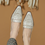 Thumbnail: Pointy ruffled lambskin loafers