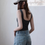 Thumbnail: High waisted acid washed denim straight pants