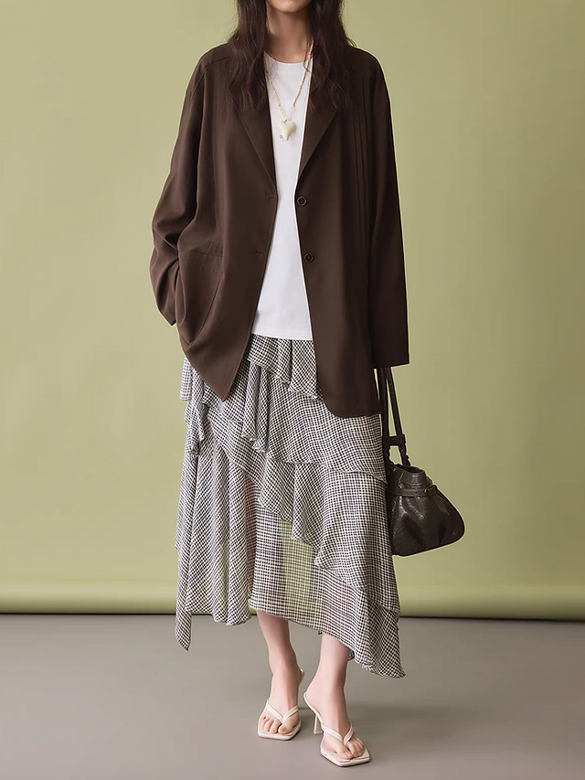 Crewneck cotton lyocell rayon vest 6