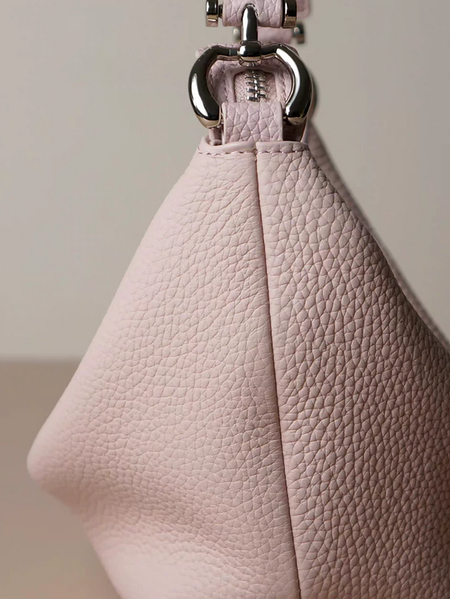 Togo embossed calf leather zipper dumpling handle + crossbody bag 4