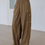 Thumbnail: Beads deco drawstring cotton khaki pants