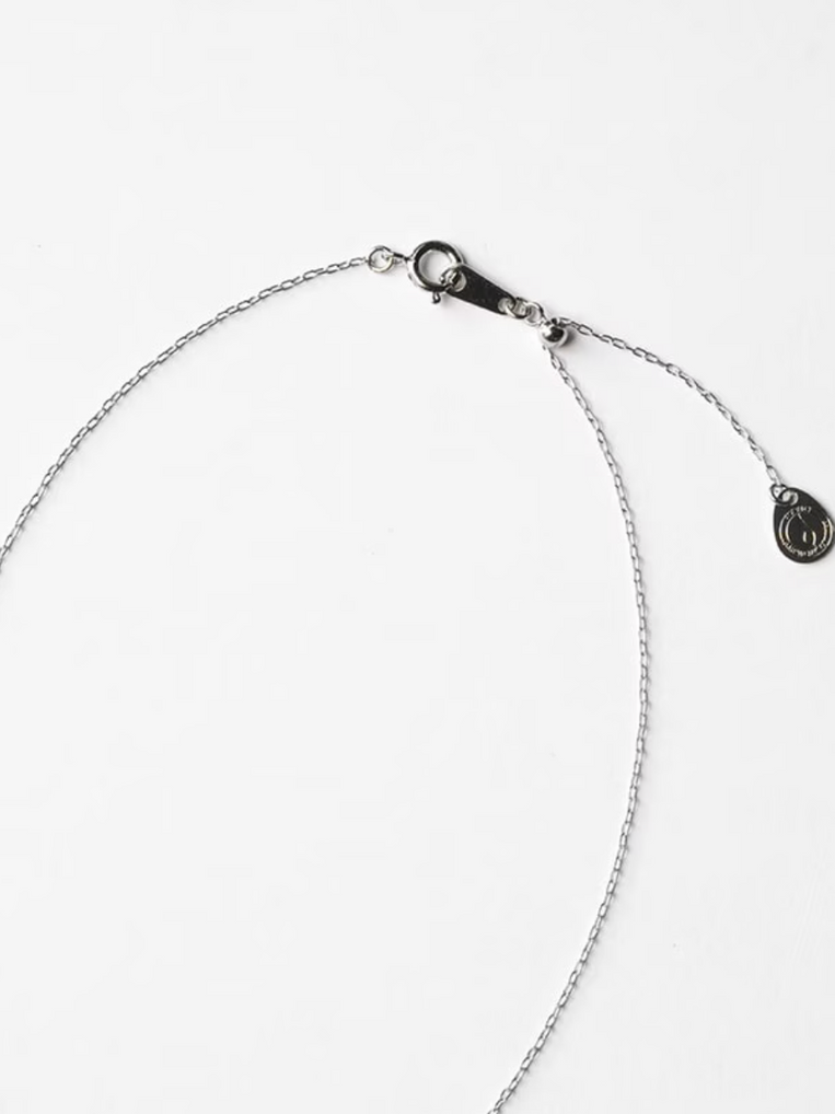 Handmade Hario shizukudama blue glass necklace 6