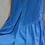 Thumbnail: Cornflower blue pleated sleeveless cotton linen dress
