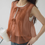 Thumbnail: Sheer poly tencel double knots sheer vest