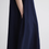 Thumbnail: Pleated contour A line linen sleeveless dress