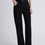 Thumbnail: Slim cut taper high waisted acid washed non fade denim jeans
