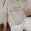 Thumbnail: Never Settle less cotton crewneck embroidered tee