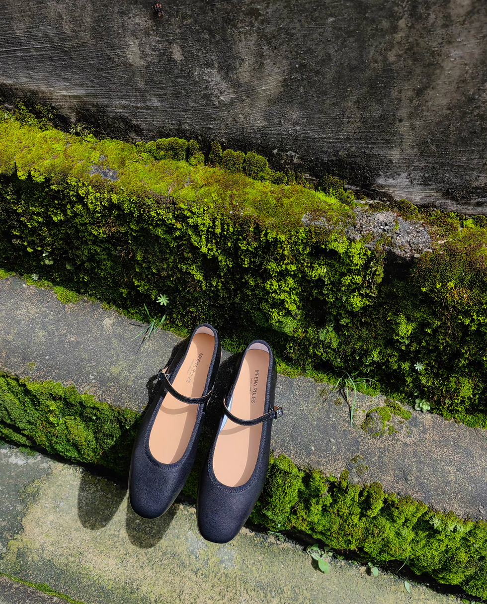 Thumbnail: Made in Spain Italian lambskin Mary Janes