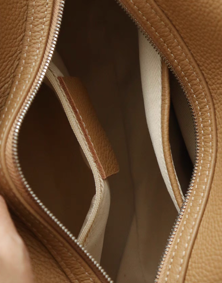 Thumbnail: Toga embossed handle + crossbody bowling bag with pony charm