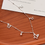 Thumbnail: 925 silver butterflies , beads & flower necklace