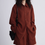 Thumbnail: Embroidered 100% linen mid length breathable shirt