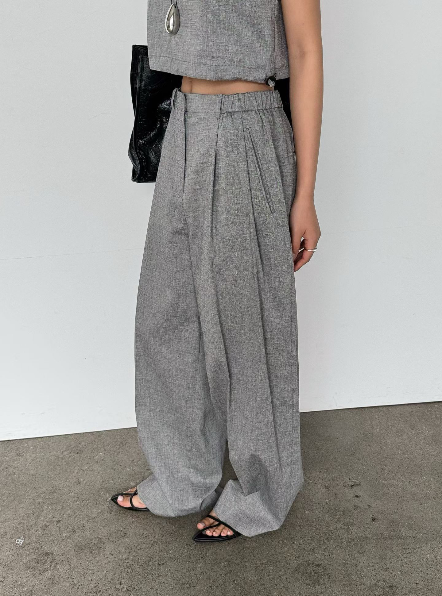 Side elasticated high waisted cotton rayon spandex patterned
