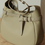 Thumbnail: Adjusted strap toga embossed calf leather bucket shoulder + crossbody bag