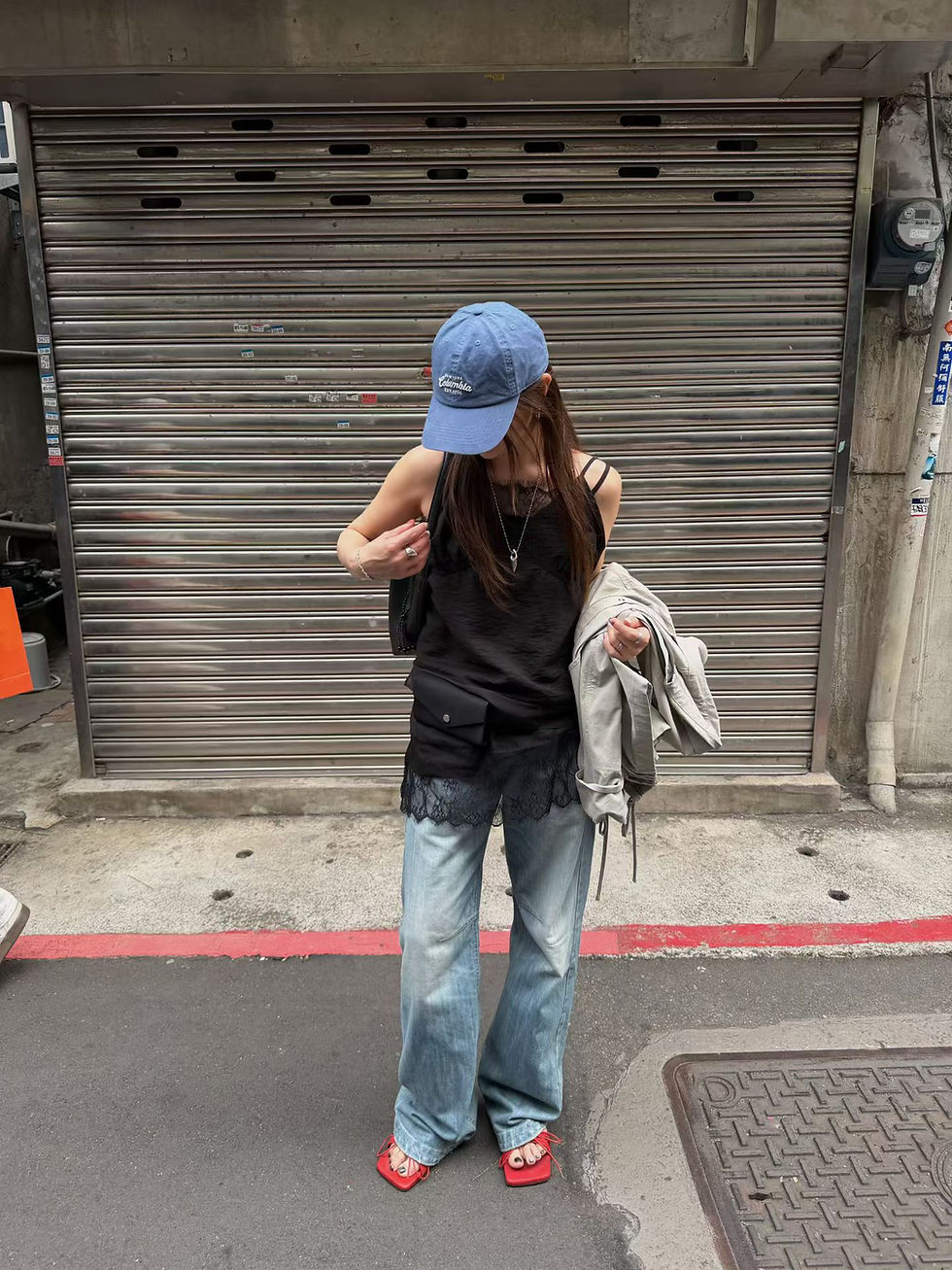 Thumbnail: Embroidered cotton cap 