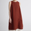 Thumbnail: Back knot linen brick red vest /sleeveless dress