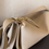 Thumbnail: Toga embossed calf leather drape zipper shoulder + crossbody bag