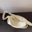 Thumbnail: Toga embossed calf leather drape zipper shoulder + crossbody bag