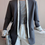 Thumbnail: Inner ivory laced lined layer heather grey cotton rayon jacket