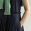 Thumbnail: Ruffled trim V neck side pockets sleeveless A line dress