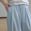 Thumbnail: Elasticated drawstring cotton pastel blue cotton pants