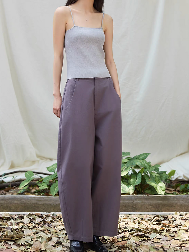 Poly rayon ribbed high stretchy camisole 11