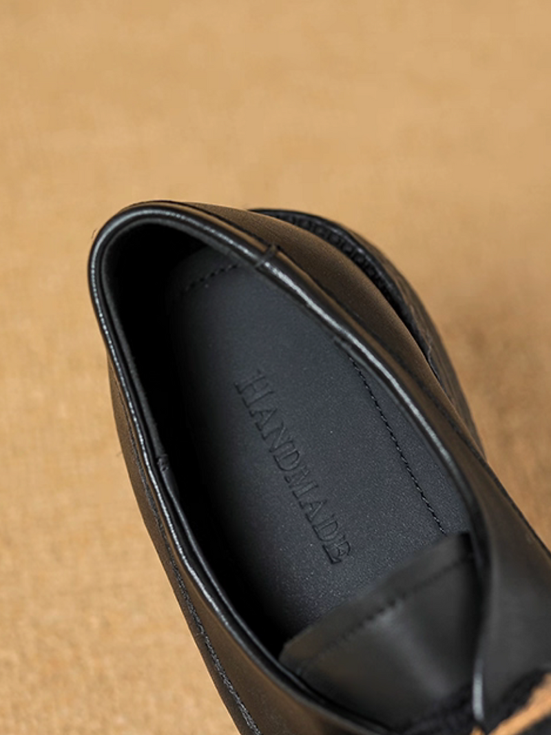 Contour calf leather bicolor laces shoes 10