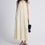 Thumbnail: Pleated cotton halter lined maxi sleeveless dress