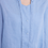 Thumbnail: Drawstring ruffle trim linen tencel blouse / jacket
