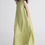 Thumbnail: Pleated contour A line linen sleeveless dress