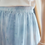 Thumbnail: Pastel blue watercolor poly tencel chiffon elasticated lined skirt