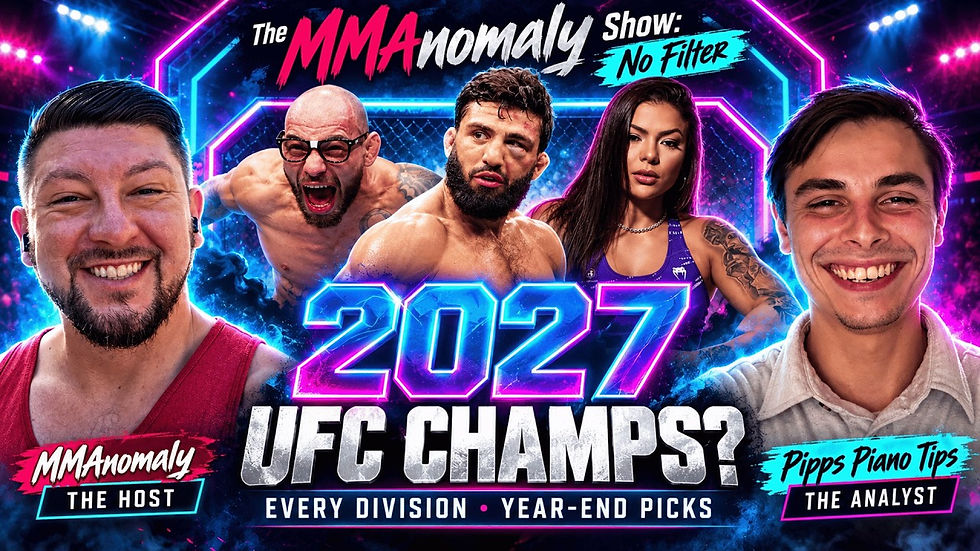 Jean Silva, Arman Tsarukyan and Luana Santos on the MMAnomaly Show thumbnail for Who Ends 2027 as UFC Champ? Every Division Ranked