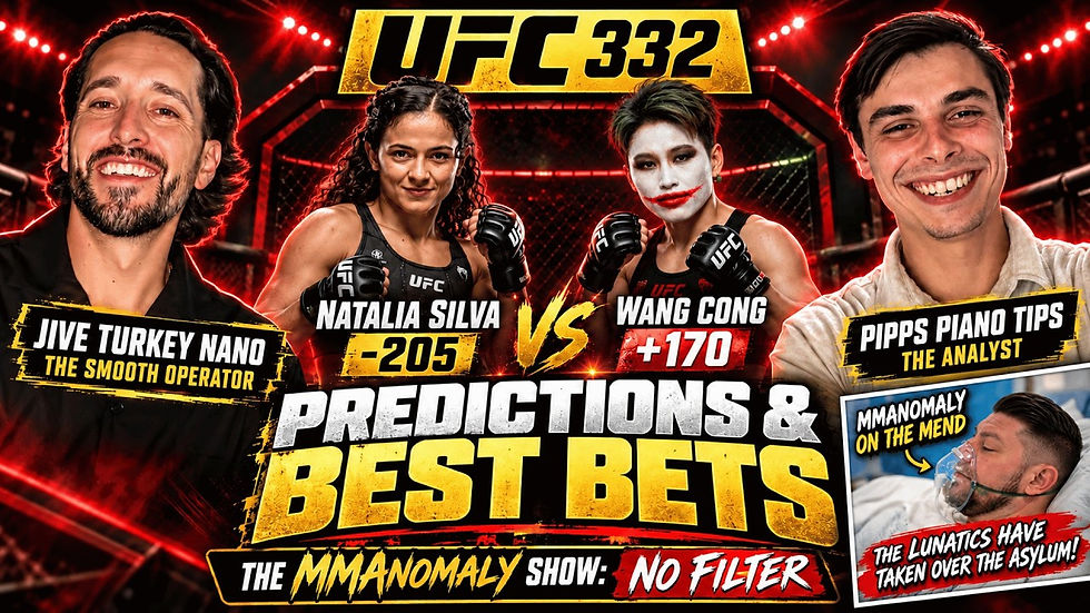 UFC 332 Silva vs Wang Predictions & Best Bets
