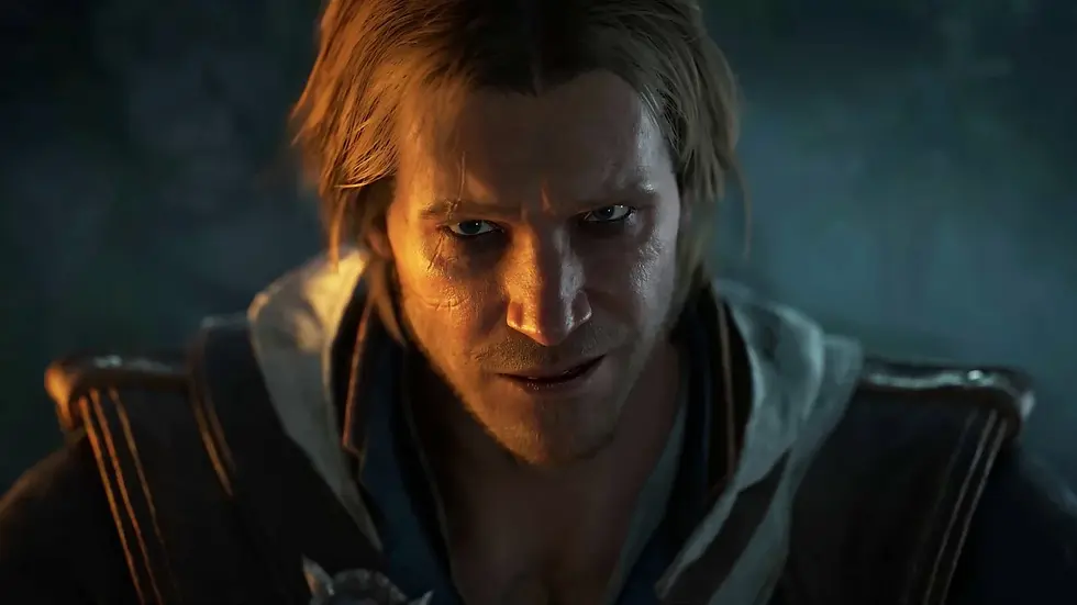 Edward's new look