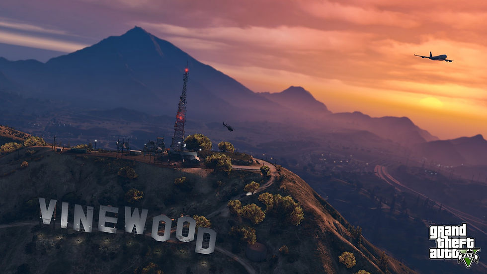 Grand Theft Auto V PS4 & Xbox One promotional screenshot (2014)