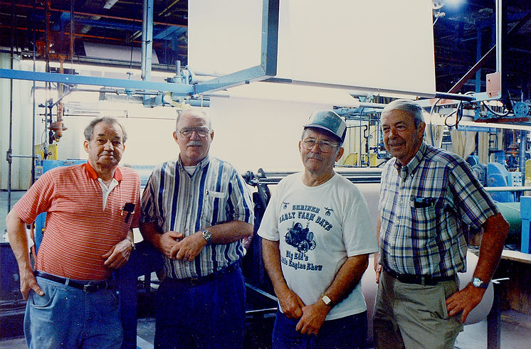 4 men with over 200 years of service_edi