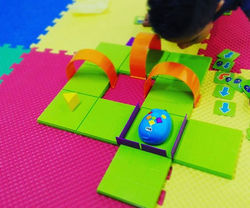 Haciendo pruebas con el #RobotMouse en #KidsCode
